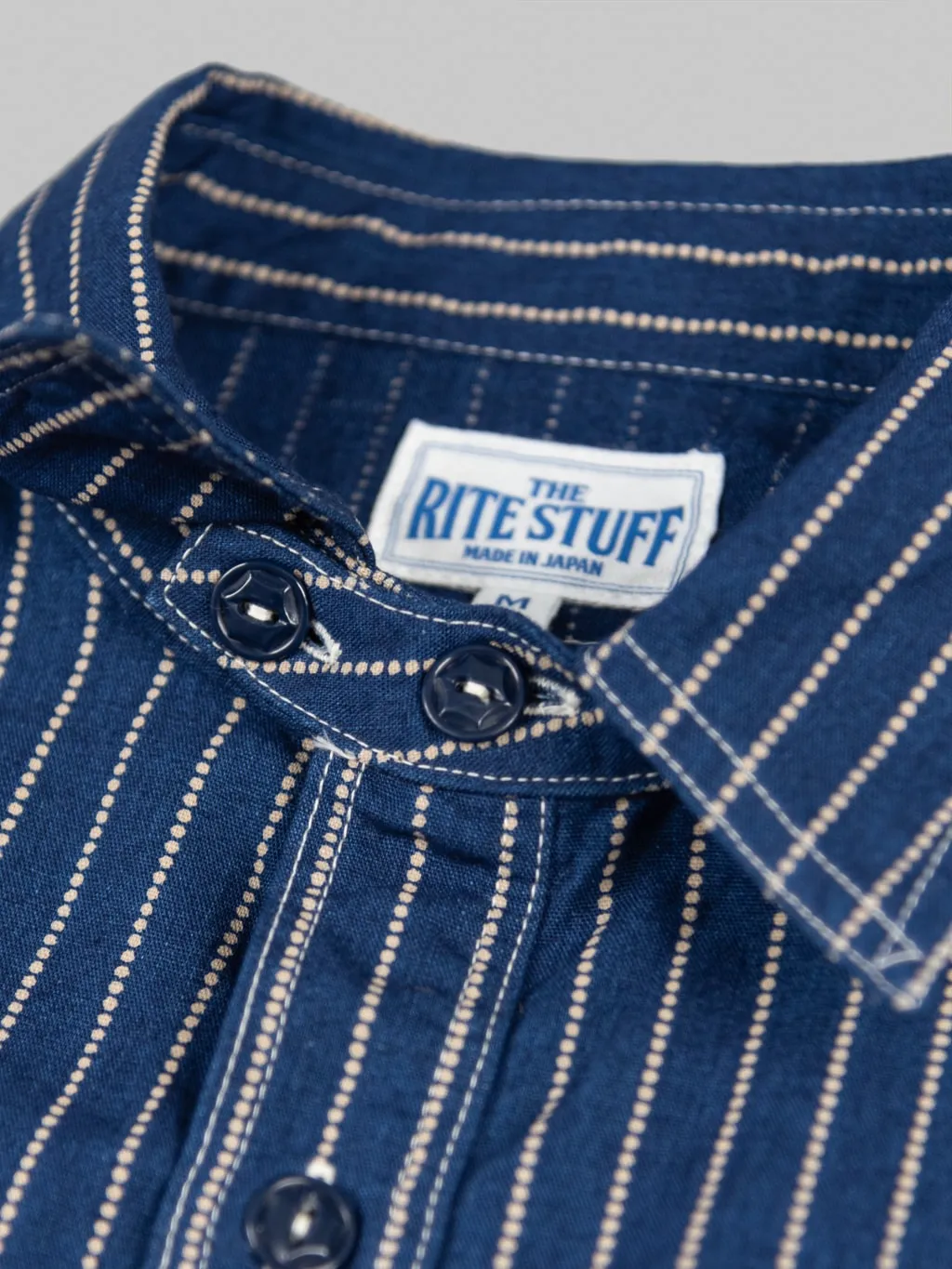 The Rite Stuff  Bulldog Wabash Work Shirt (Indigo)