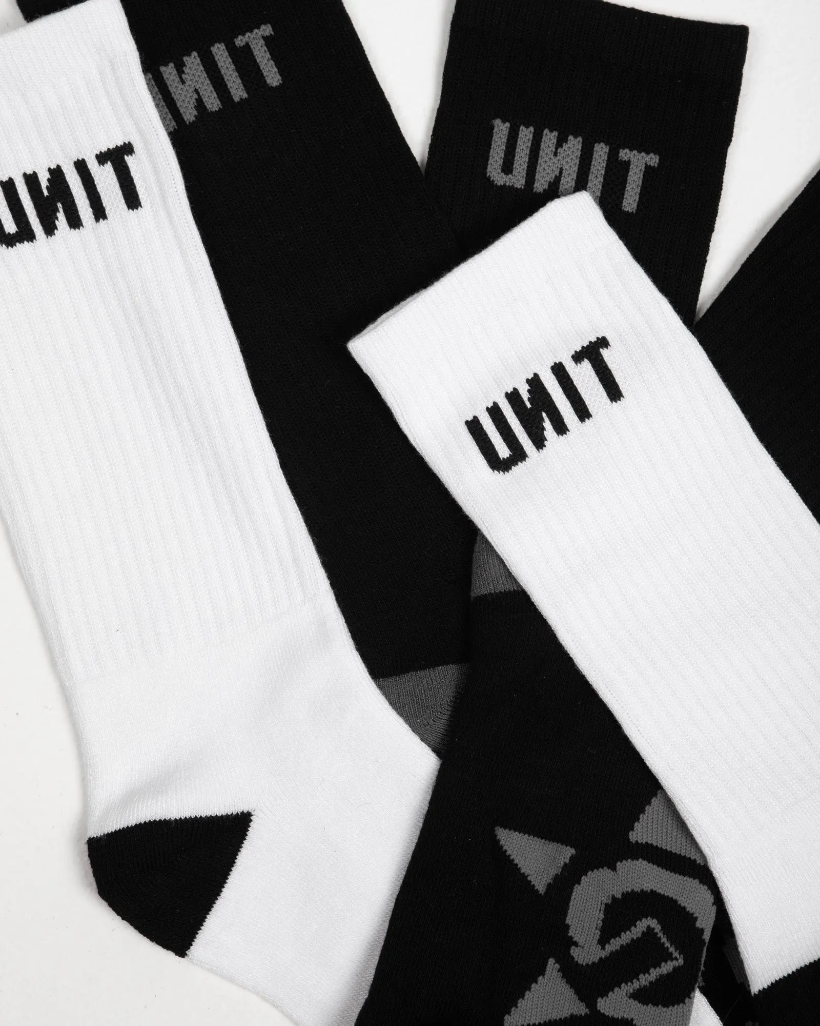 UNIT Bamboo Hi lux Socks 5 Pack