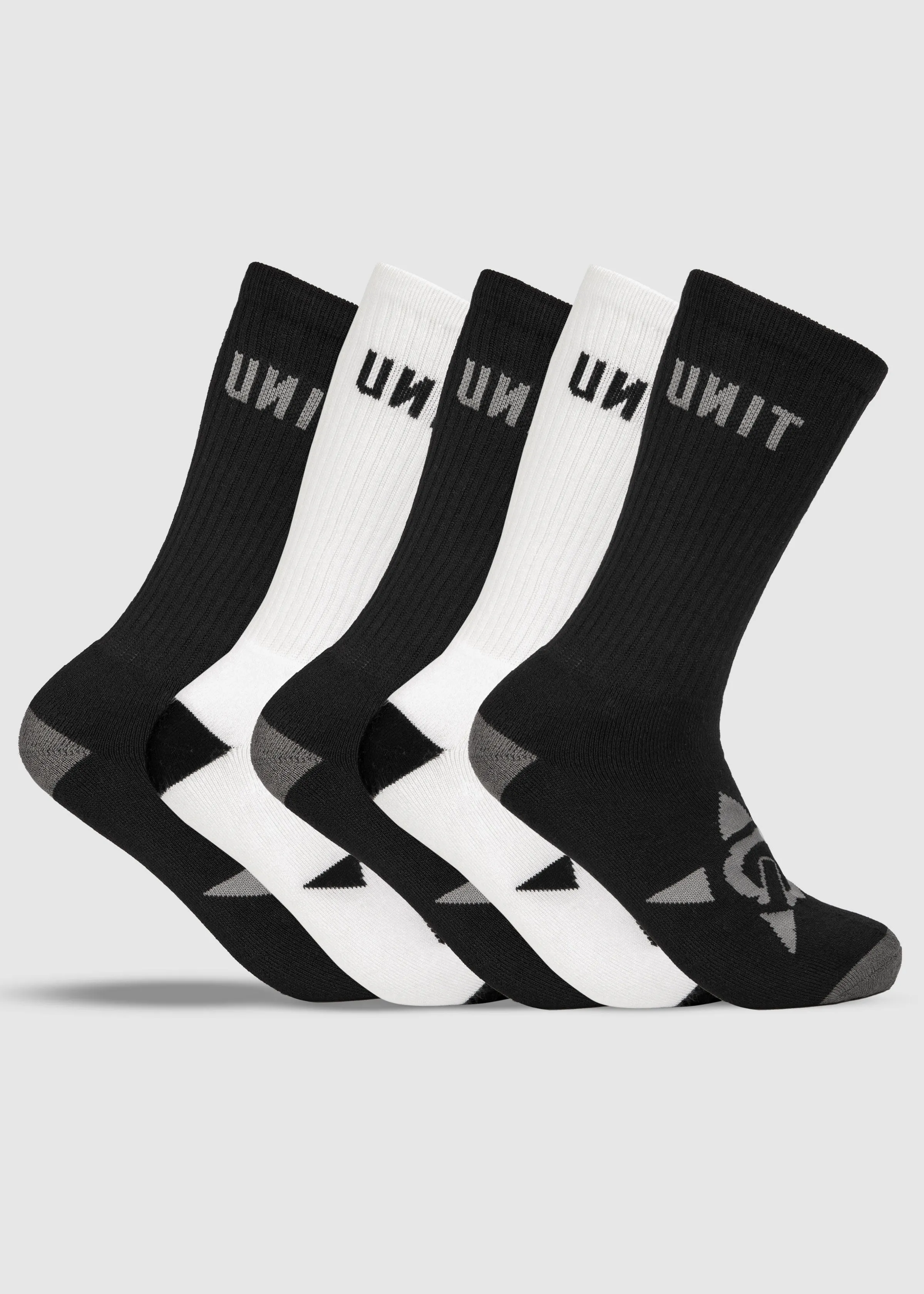 UNIT Bamboo Hi lux Socks 5 Pack