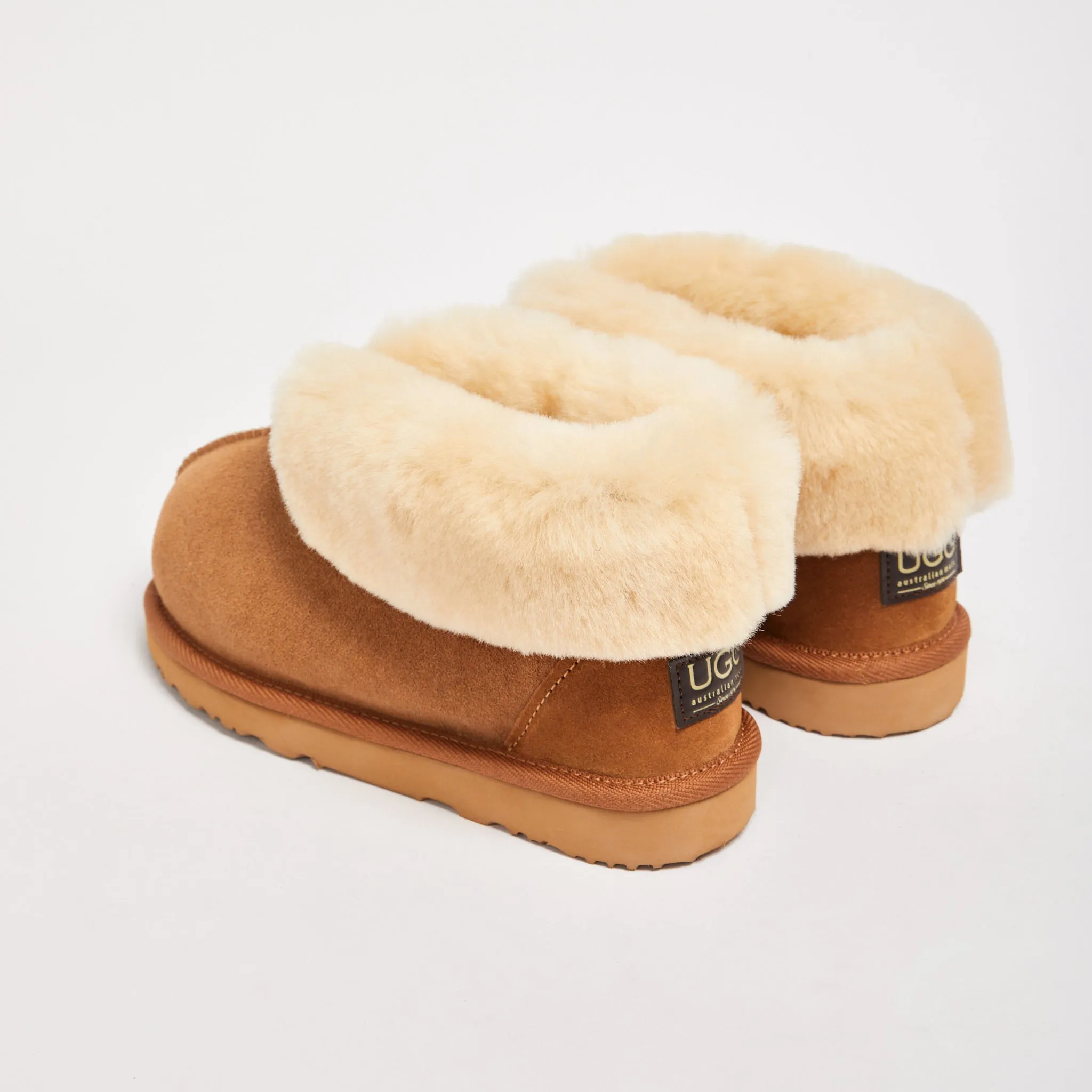 Women's Ankle Slipper Natural