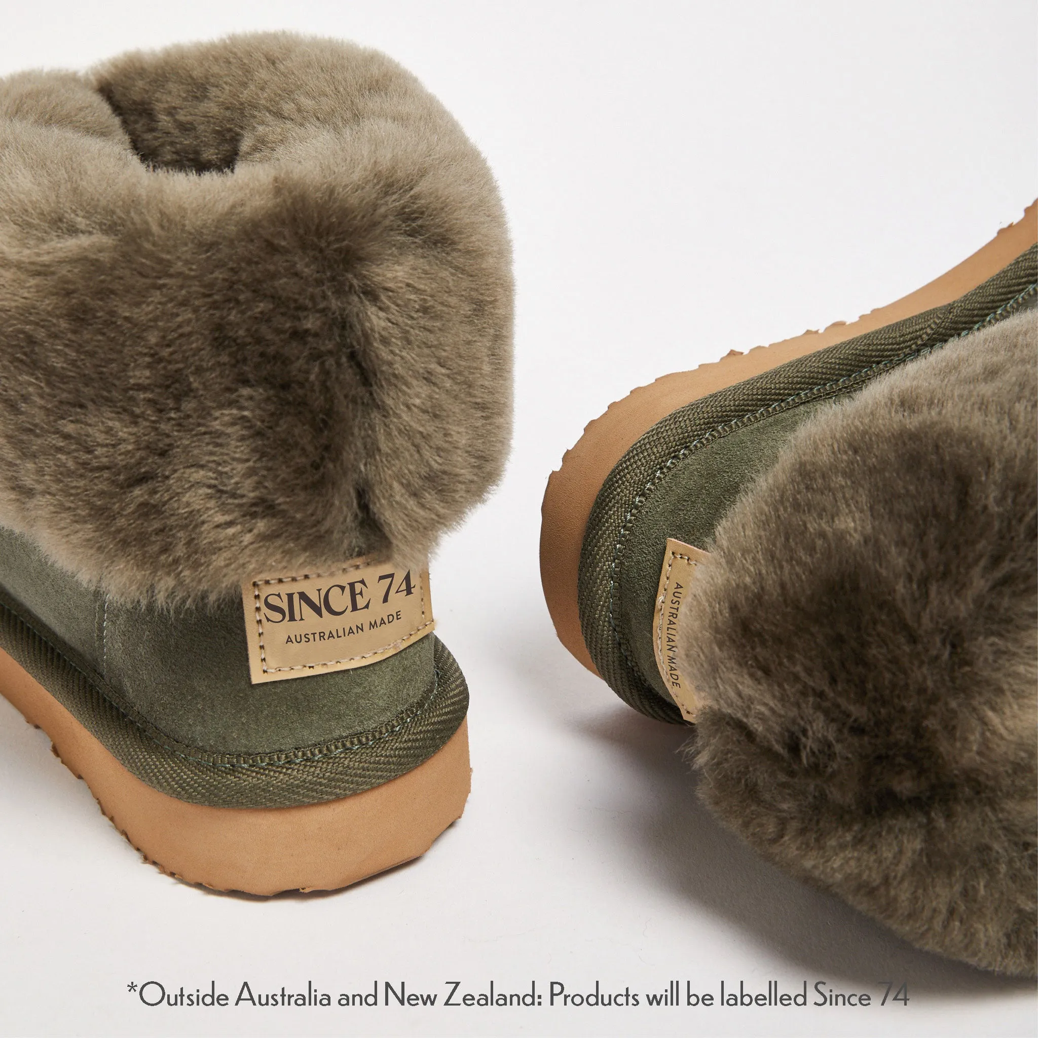 Women's Ankle Slipper Natural