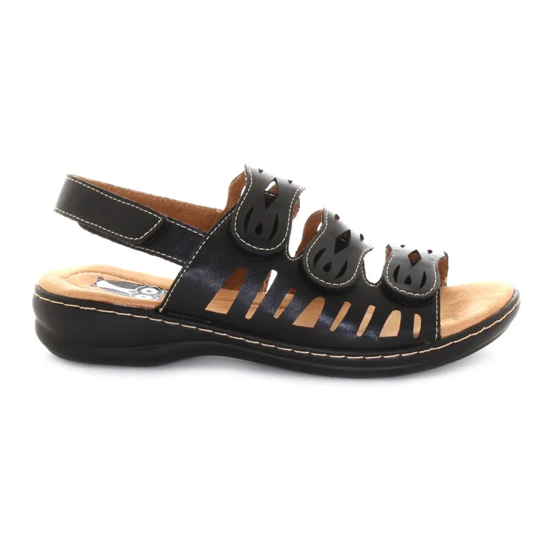 Womens Dolly (s1114) Sandal W Back Strap