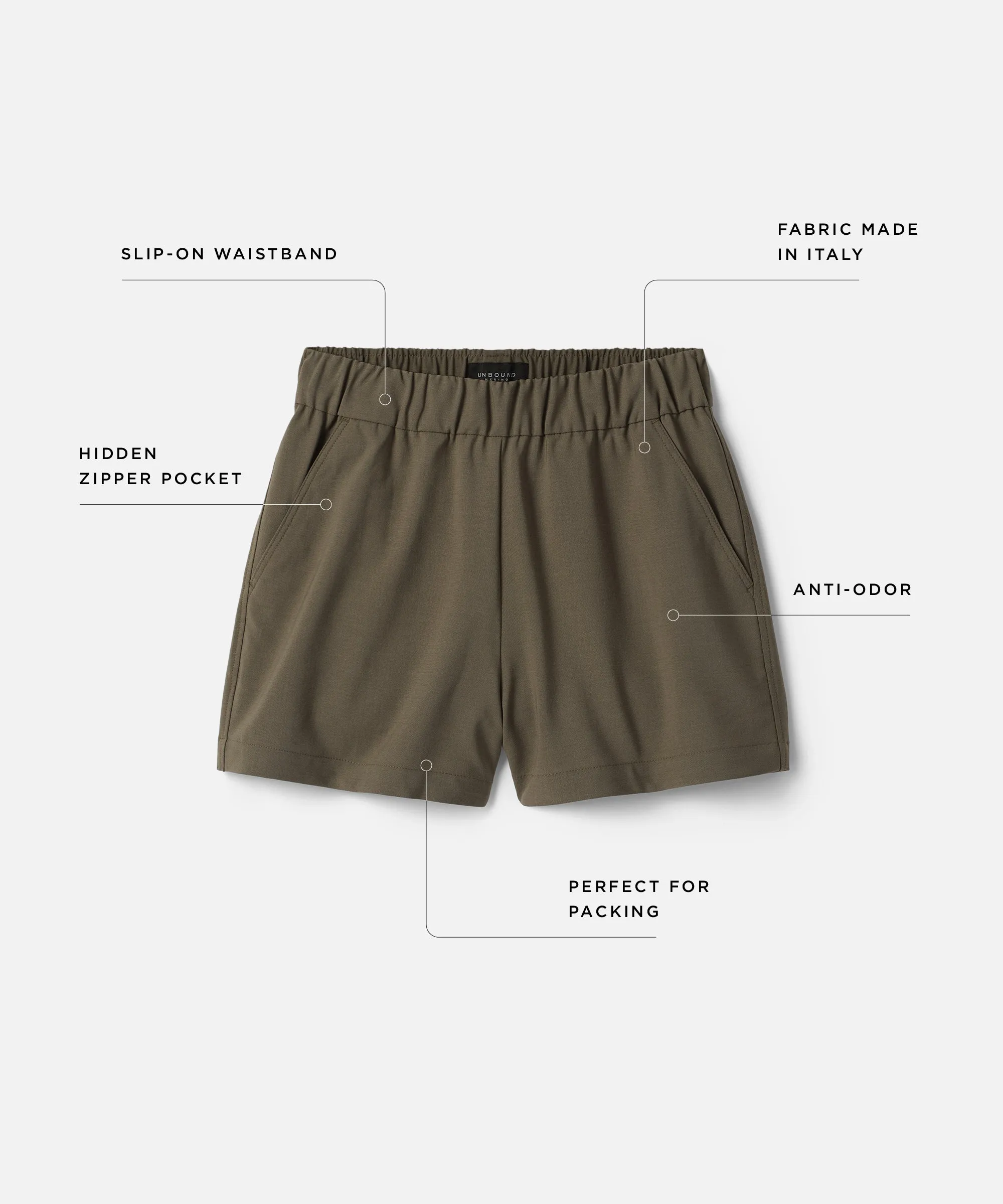 Women's Lightweight Travel Shorts