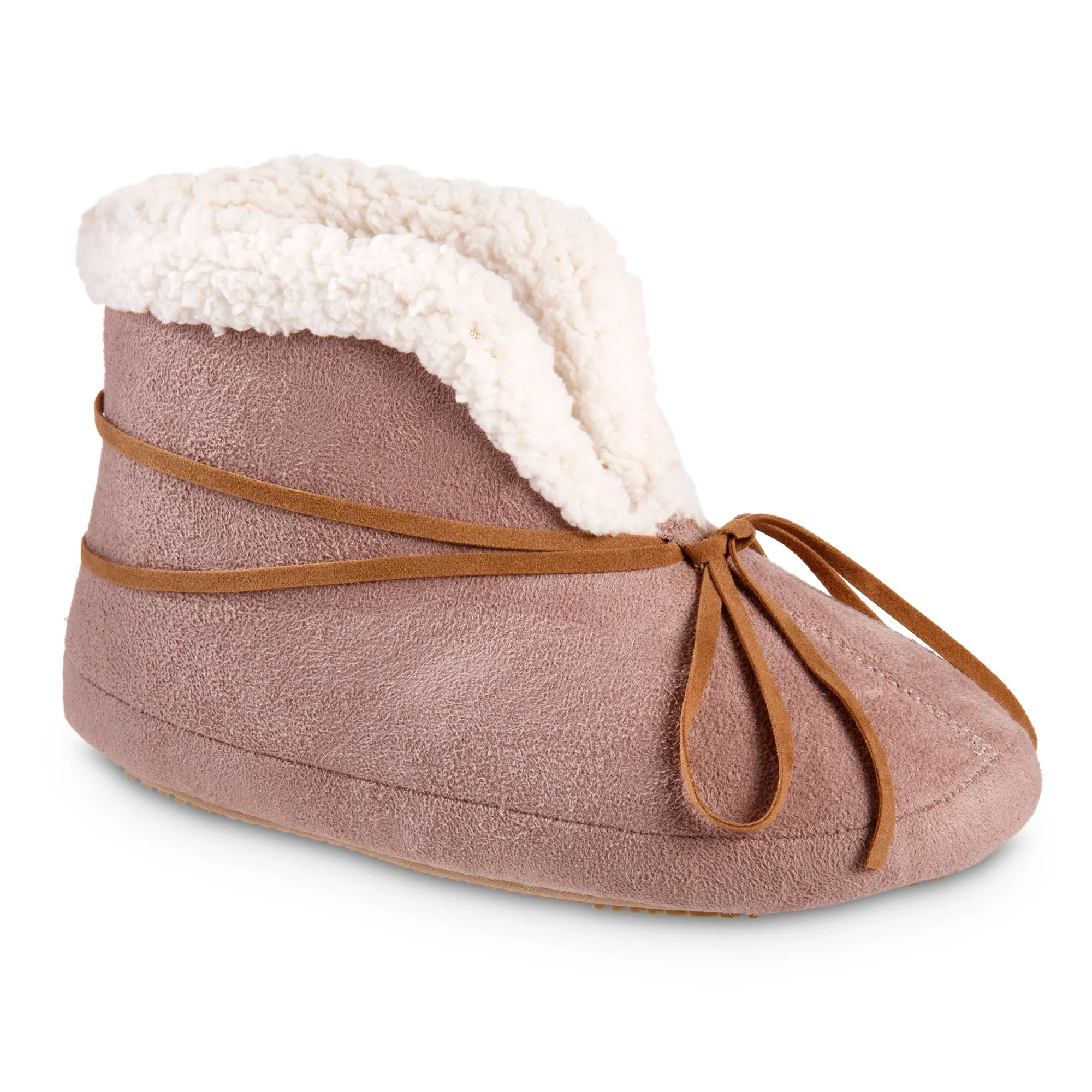 Women's Microsuede Rory Bootie with Versatile Indoor and Outdoor Sole